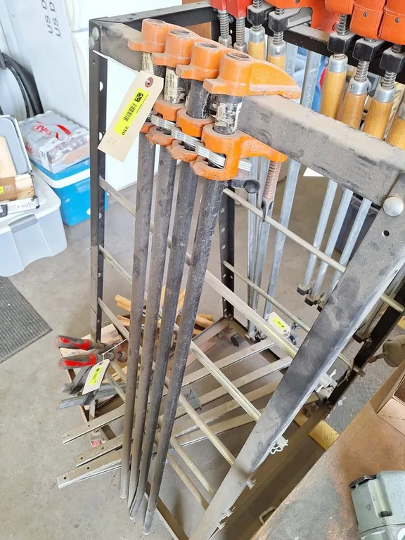 5 Bar Clamps, 58"