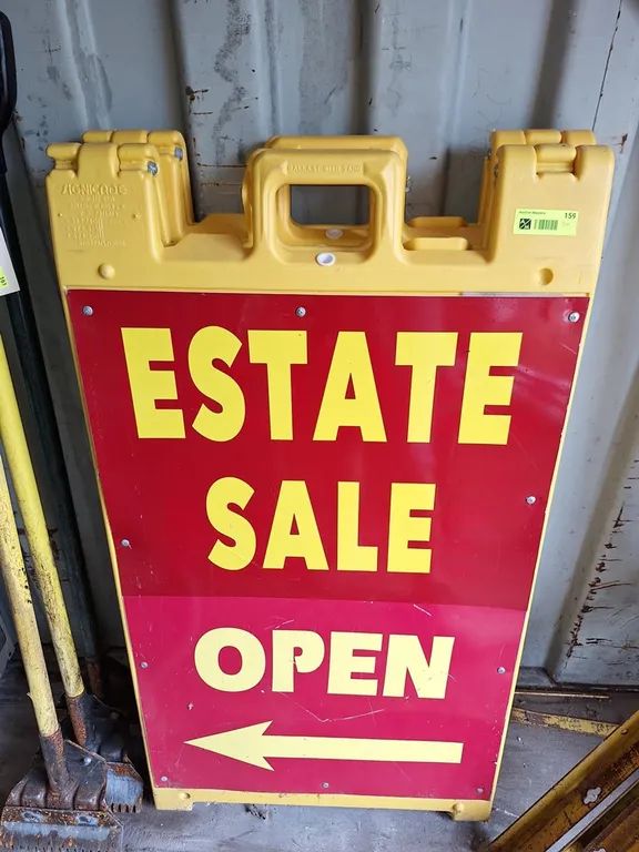 2 Folding Poly A Frame Signs, 24"x40"
