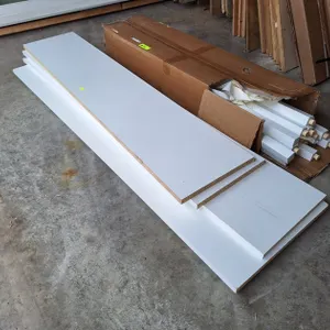 Assorted Laminate Shelving Parts