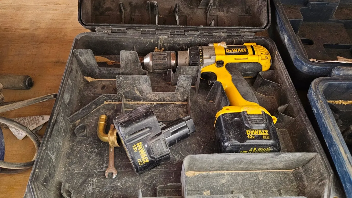 Dewalt 12C Drill with 2 Batteries