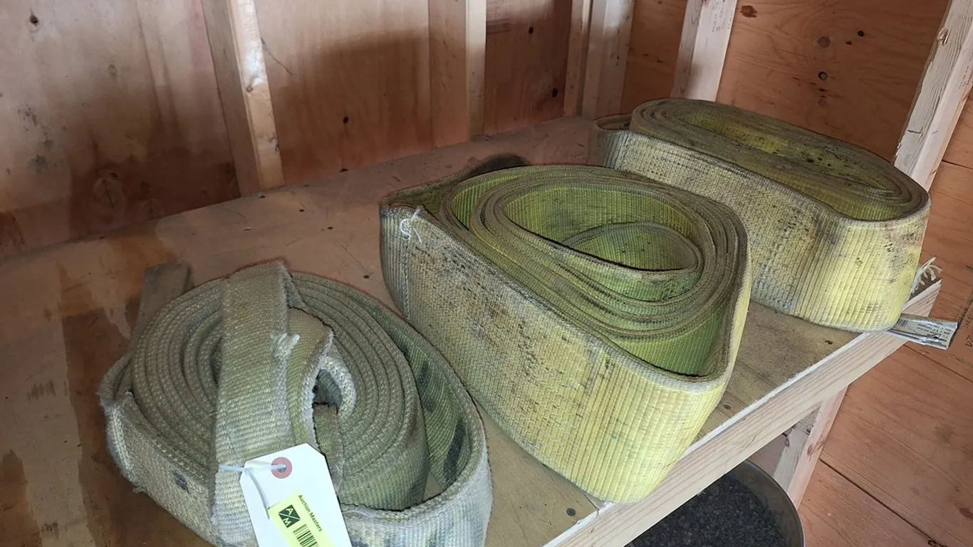 3 Heavy Duty Rigging Straps
