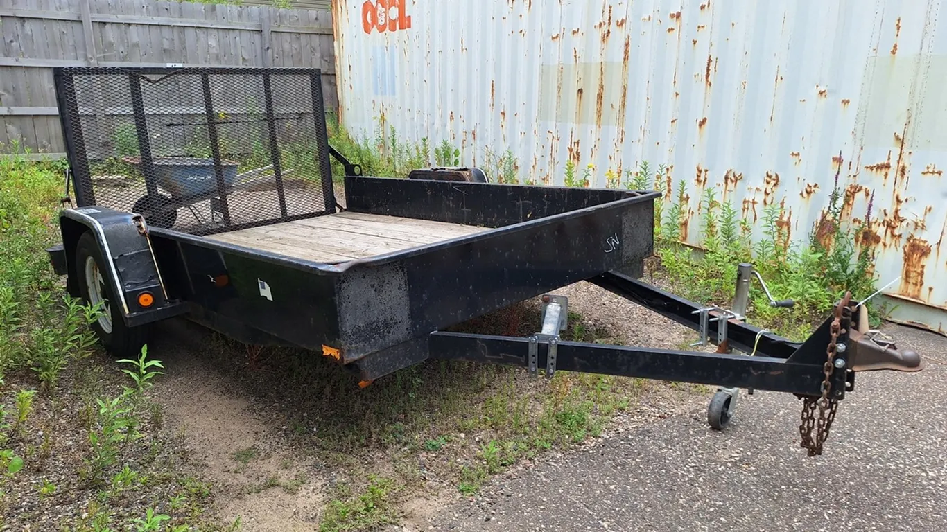2010 Felling Equipment Trailer, Rear Ramp, 10'x7', VIN 5FTUN1018A1034674