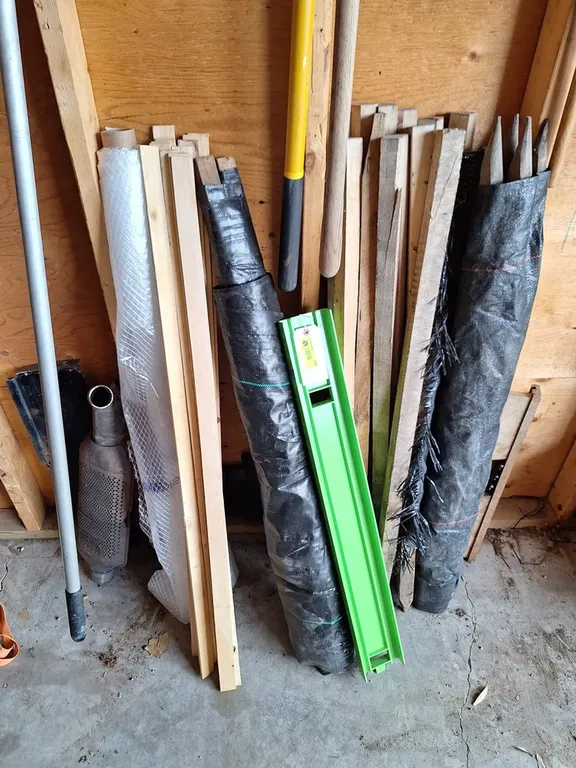 Assorted Wood Stakes, More