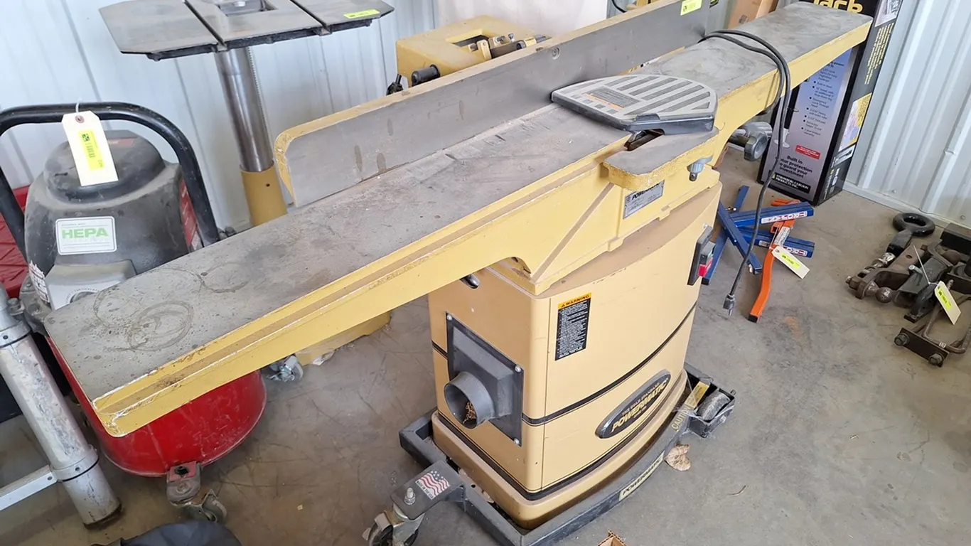 Powermatic 6" Jointer on Wheels, Model 54A-6 Inch, Stock 2365013DX, 115V