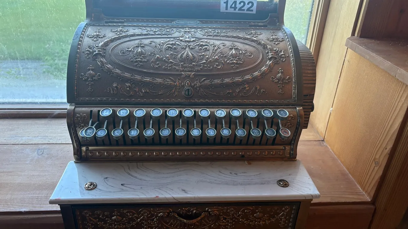 ANTIQUE NATIONAL CASH REGISTER