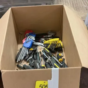 Assorted screwdrivers, wrenches