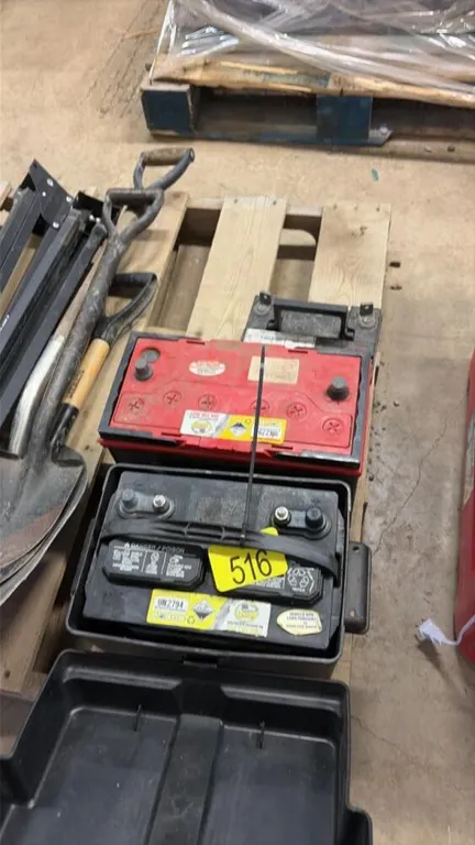 3- used batteries