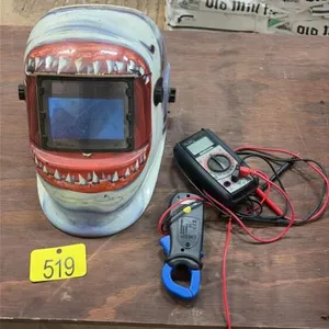 Welding mask/ 2- ampmeters