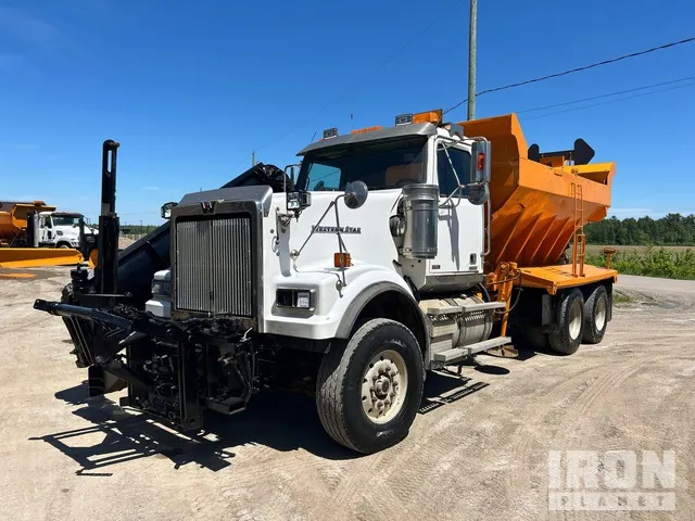 2012 Western Star 4900FA 6x4 Snow Plow Truck