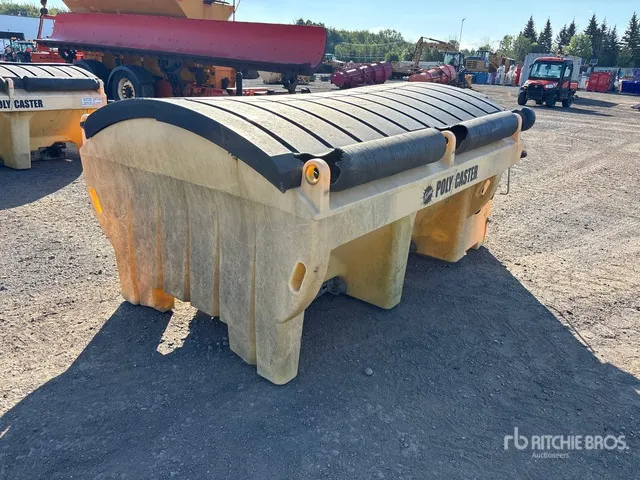 Fisher Poly Caster Salt Spreader - Fits Truck