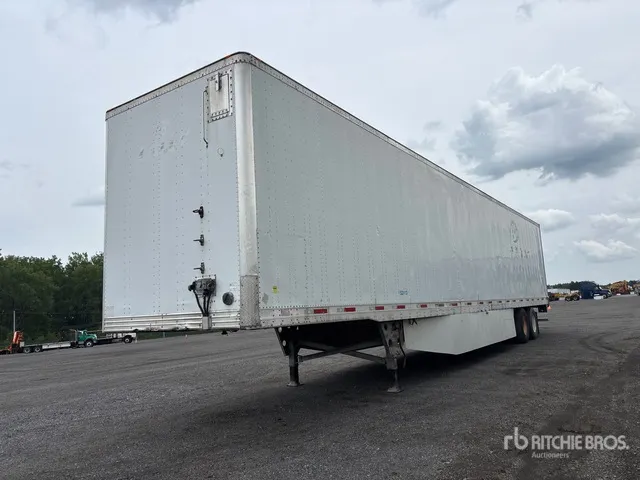 2013 Utility 53 ft x 102 in T/A Van Trailer