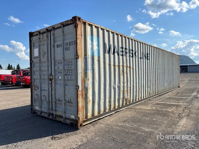 2008 40 ft High Cube Storage Container