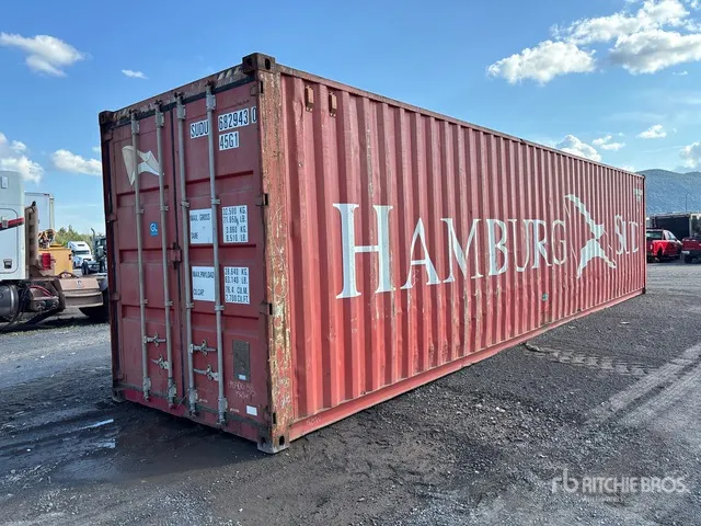 2008 40 ft High Cube Storage Container
