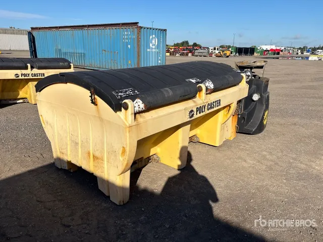 Fisher Poly Caster Salt Spreader - Fits Truck