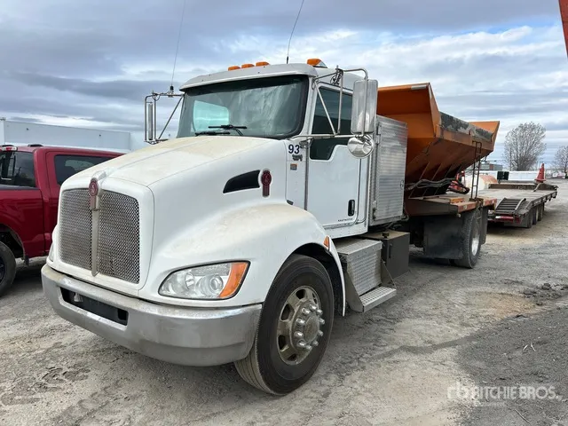2012 Kenworth T370 4x2 S/A Dump Truck