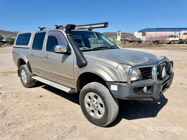 2004 Holden Rodeo 4x4 Dual Cab Pickup