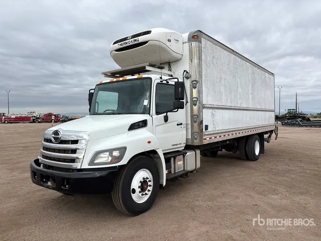 2018 Hino 268 4x2 Refrigerated Truck