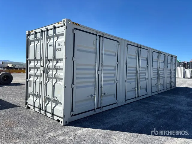 2026 40 ft High Cube Multi-Door Storage Container