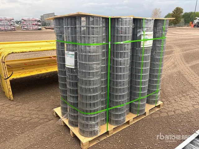 Quantity of 2026 STARVOX SV0566-21 66 ft x 5 ft Hot-dip Galvanized Welded Wire Mesh Fencing (Unused)