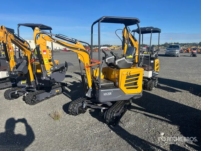 2026 CFG MX20R Mini Excavator (Unused)