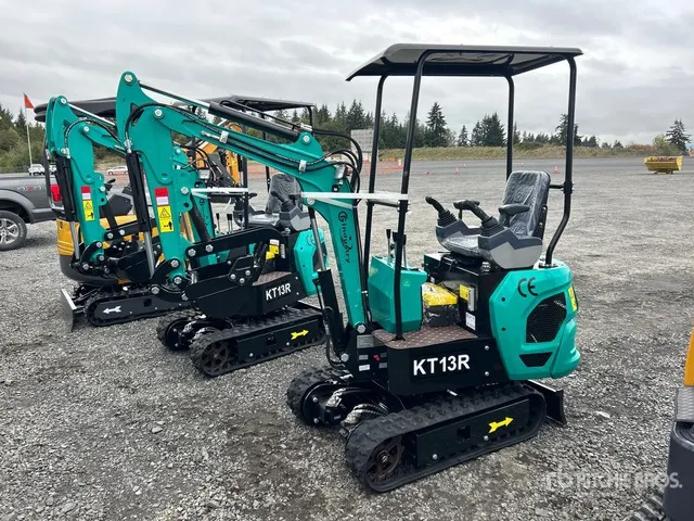 2026 CFG KT13R Mini Excavator (Unused)