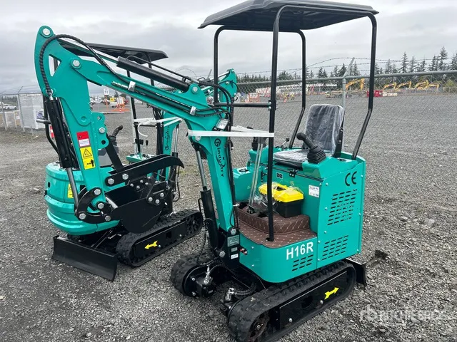 2026 CFG H16R Mini Excavator (Unused)