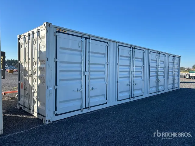 2026 40 ft High Cube Multi-Door Storage Container