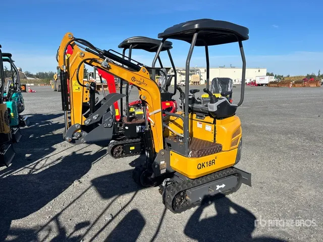 2026 CFG QK18R Mini Excavator (Unused)