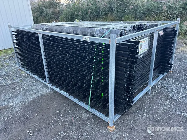 Quantity of (30) 2026 STARVOX SV0810-30 10 ft x 7 ft Powder Coated Fencing (Unused)