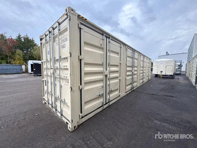 2026 40 ft High Cube Multi-Door Storage Container