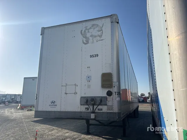 2019 Hyundai VC2530152-AJSW 53 ft x 102 in T/A Van Trailer