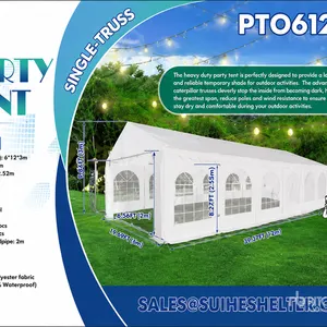 2026 Suihe PT0612FB Commercial Party Tent (Unused)