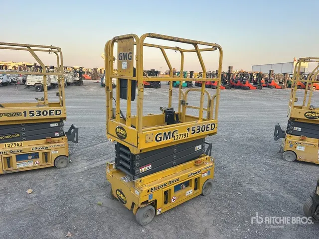2021 GMG 1530ED Electric Scissor Lift