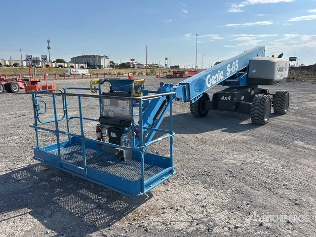 2019 Genie S-65 4WD Diesel Telescopic Boom Lift