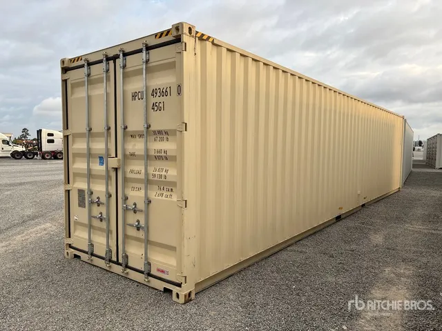 2025 40 ft High Cube Storage Container