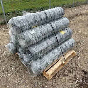Quantity of (10) 2026 BYT FFC762 330 ft x 4 ft Galvanized Farm Fencing (Unused)
