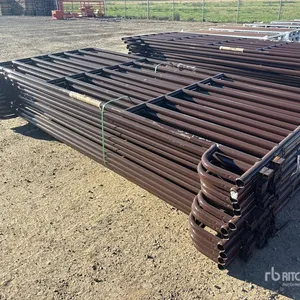 Quantity of (12) 2026 BYT MRSDRP12 12 ft 7 Rail Ranch Livestock Panel (Unused)