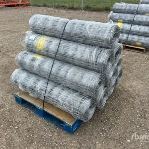 Quantity of (10) 2026 BYT FFC762 330 ft x 4 ft Galvanized Farm Fencing (Unused)