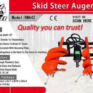 2026 Raytree RMA42 Skid Steer Auger (Unused)