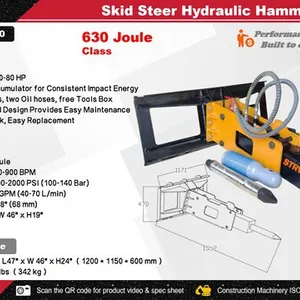 2026 STARVOX SV-BR680 Skid Steer Breaker (Unused)