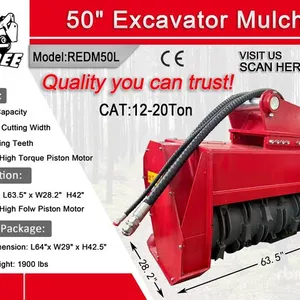 2026 Raytree REDM50L Excavator Mulcher (Unused)