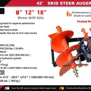 2026 STARVOX SV-AG42 Skid Steer Auger (Unused)