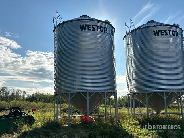 Westor 1805 +/- 4900 bu 5 Ring Hopper Grain Bin