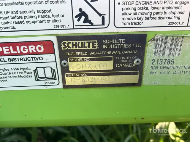 2021 Schulte DHX-600 Soilstar 60 ft Disc Harrow