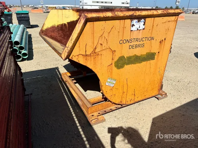 Galbreath H-250 2.5 Cyd Self-Dumping Hopper