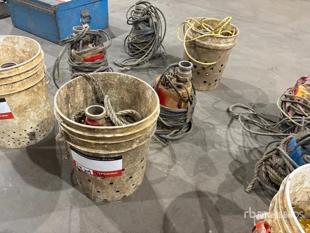 Quantity of (3) Submersible Water Pump