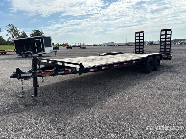 2025 Down to Earth DTE10224EDO8B 24 ft T/A Equipment Trailer