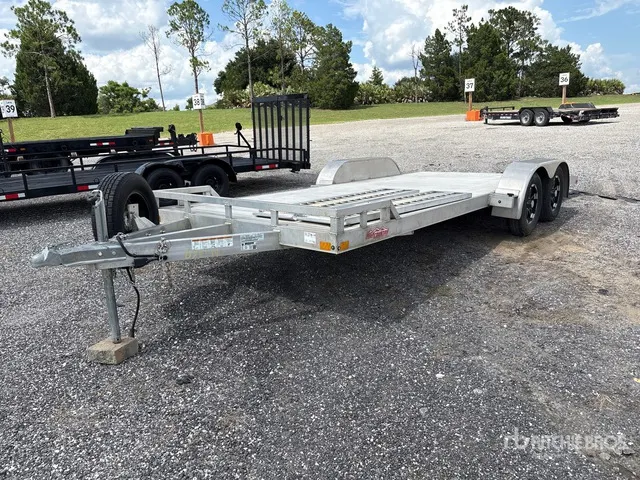 2023 Alcom HOCH8X20 20 ft T/A Equipment Trailer