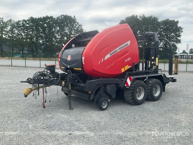 Massey Ferguson 716V Combination Baler Wrapper