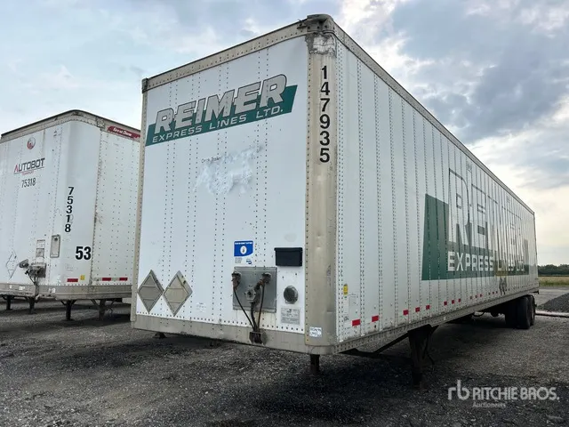 2007 Wabash DVCVHPC 53 ft x 102 in T/A Van Trailer